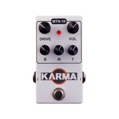 Karma Guitar Amps MTN-10 Overdrive Distortion Guitar Effect Pedal image 1