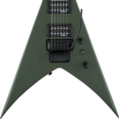 Jackson JS Series King V JS32 Electric Guitar. Amaranth FB, Matte Army Drab image 1