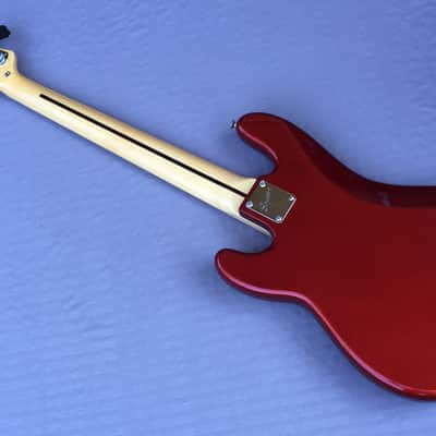 Squier Vintage Modified Precision Bass V 5 String In Candy Apple Red image 3