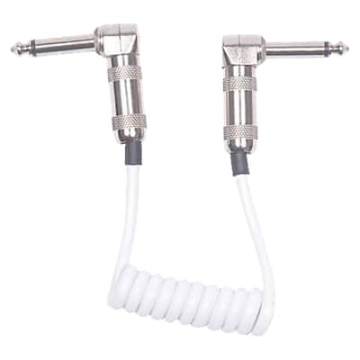 Lava Cable Mini Coil Right-Angle Patch Cable - 6-12"