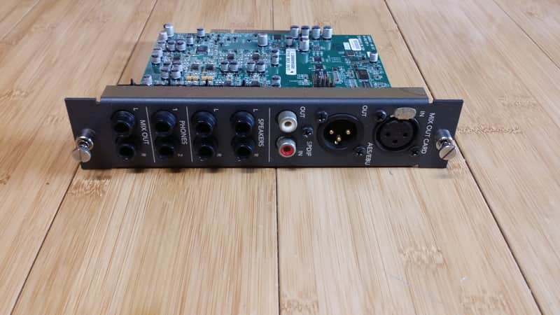mackie digital x bus-MIX OUT Card-Aes/Ebu, stereo I/O,stereo monitor+more image 1