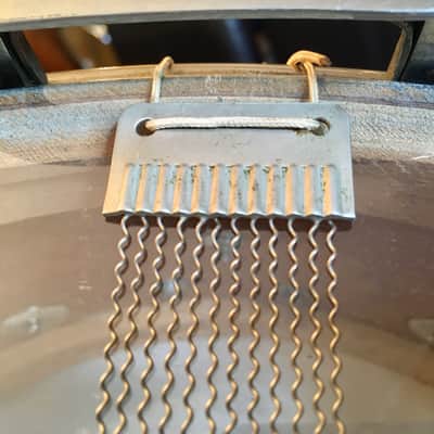 Slingerland 1940s Radio King Blue & Silver Duco Painted Lacquer image 11
