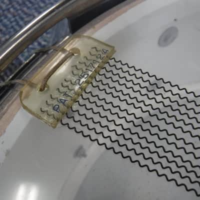 60's Ludwig 5x14" Pioneer Snare No. 491 Blue Sparkle-All Original-Excellent! image 9