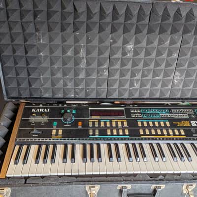Kawai SX240 8 Voice Hybrid Synthesizer SSM filters || Tauntek OS || New Walnut Sides || New Battery || Free Case || MINTY