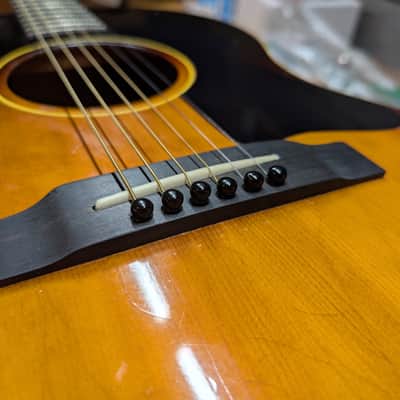 Gibson LG-1 Acoustic Guitar 00 Size 1964 Sunburst Great Condition W/OSSC image 7
