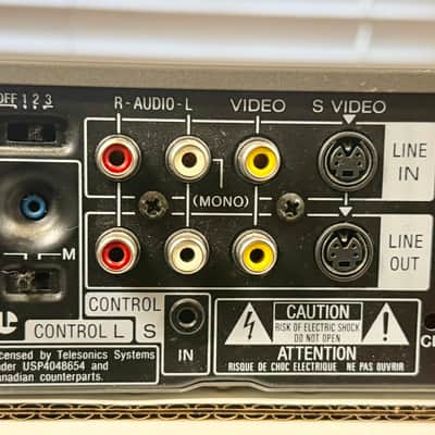 Sony EV-C100 Video Cassette Recorder Hi8 Video8 Hi-Fi Stereo w/ 2 RCA Cables; Tested SEE VIDEOS image 6