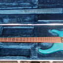 Modulus Quantum 4 Graphite Neck Aqua Burst 4-string electric bass with case 2008