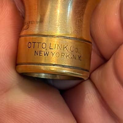 vintage OTTO LINK Tone Master NY Tenor Saxophone Mouthpiece 6* image 9