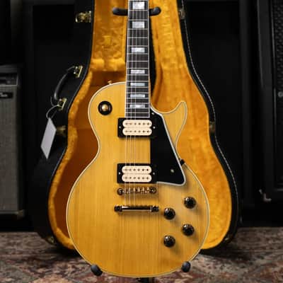 Gibson Custom Shop Limited Edition 1957 Les Paul Custom All Korina VOS Electric Guitar - Antique Natural with Hardshell Case image 17