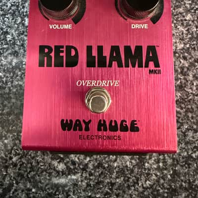 Way Huge WHE203 Red Llama Overdrive MkII 2012 - 2019 - Red image 1
