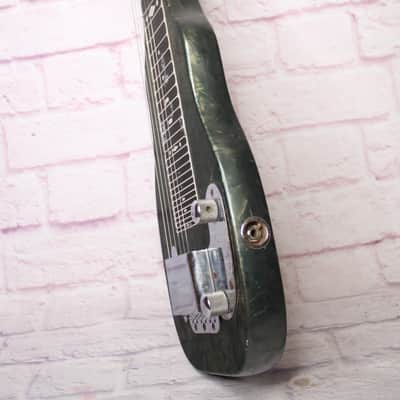 Vintage 1952 Fender Champion Lap Steel - Rare Blue - Early Leo Fender Ash w/ Tele Pickup ! image 12