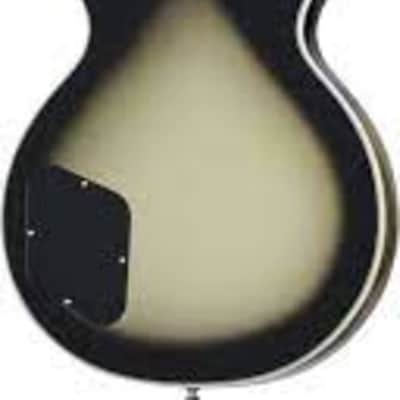 Epiphone 1979 Les Paul Custom Adam Jones Signature Electric Guitar, Ebony Fingerboard, Antique Silverburst image 3