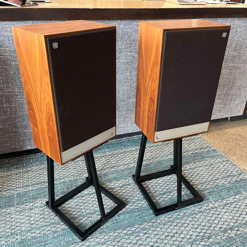 Mordaunt-Short Pageant Series 2 Speakers w/ matching stands image 1