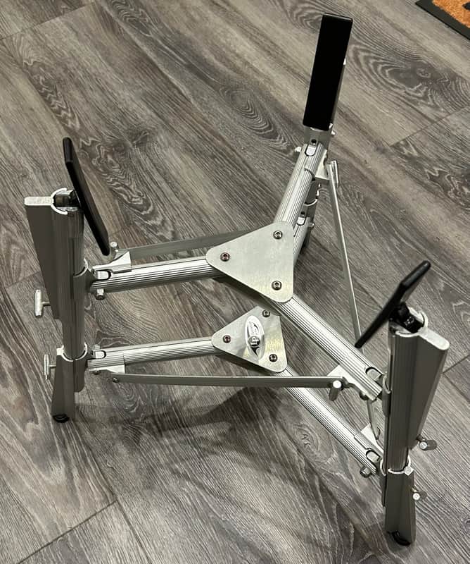 L.P. LP639 FutureLite Conga Stand early-2000's - Aluminum & Black image 1