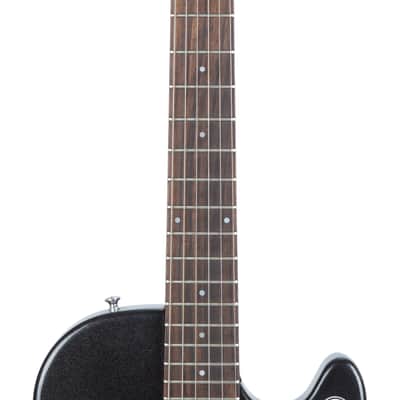 2022 Harmony Jupiter Electric Guitar, Space Black, 022XXXX image 6