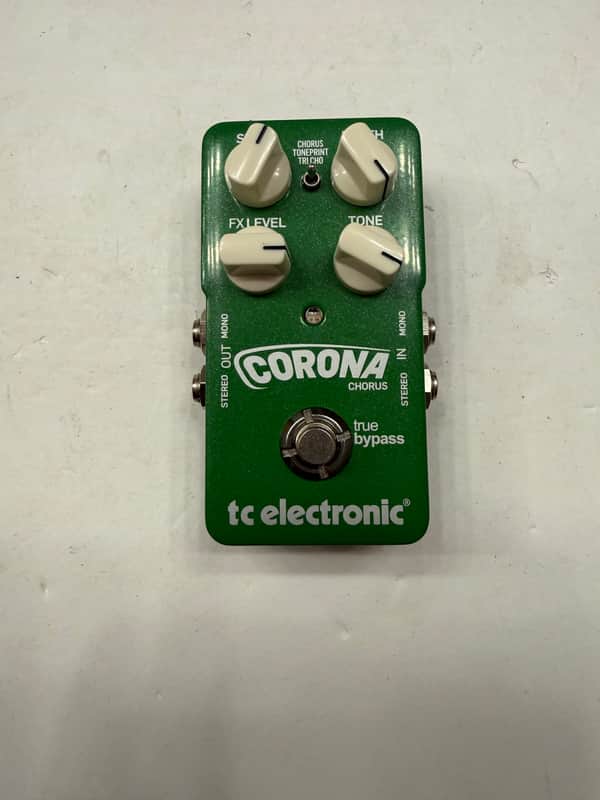 TC Electronic Corona Chorus Original V1 True Bypass Guitar Effect Pedal image 1