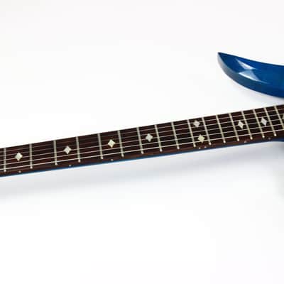 1980 BC Rich USA Mockingbird Transparent Blue Flamed Maple w Original Case image 13
