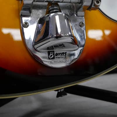 Eastwood Sidejack Sunburst Burns Tremolo w/ Soft Case image 7