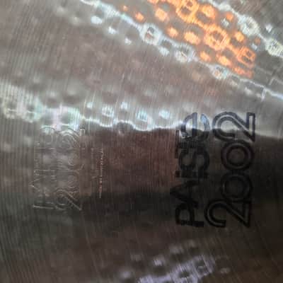 Paiste 20" 2002 Ride Cymbal 1971 - 1980 - Traditional with Black Label image 7