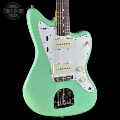 Used 2016 Fender Classic 60s Jazzmaster Lacquer Surf Green w/case TSU25375 image 4