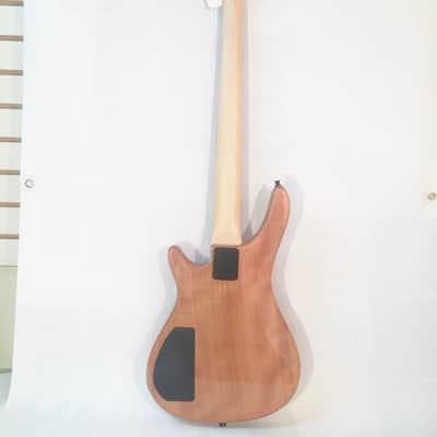 Stadium 5-String Bass Guitar-Natural Gloss Finish-2-J Bass style Pickups-NEW-w/Shop Setup! image 5