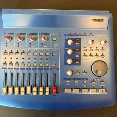 TASCAM US-428 USB Audio Interface 2000s - Blue image 3