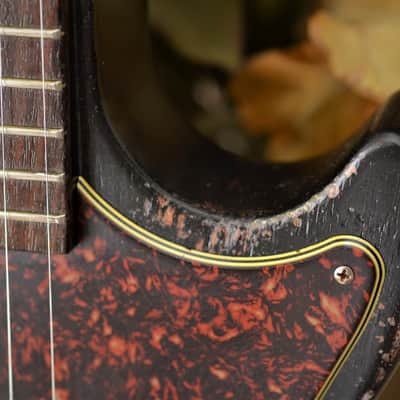 Gibson Les Paul Junior Relic- Custom Black P90 | Reverb