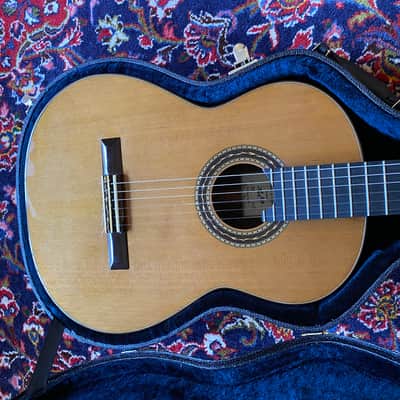 Glenn Canin Cedar/Indian Rosewood Doubletop Concert Classical Guitar  2019 - French Polish image 2