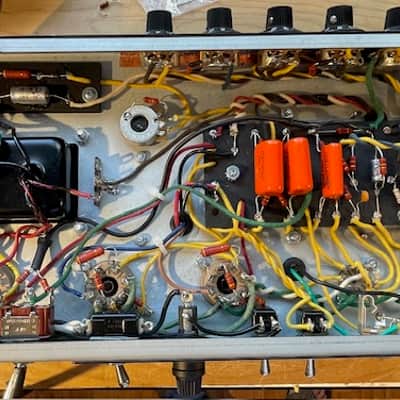 "64" Hand Wired Deluxe Reverb 2026 - Black Tolex image 6