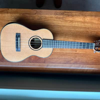 Pono Limited Edition Master Series Cedar Top Acacia Tenor 2018 - Gloss finish body and faceplate, satin finish neck image 1