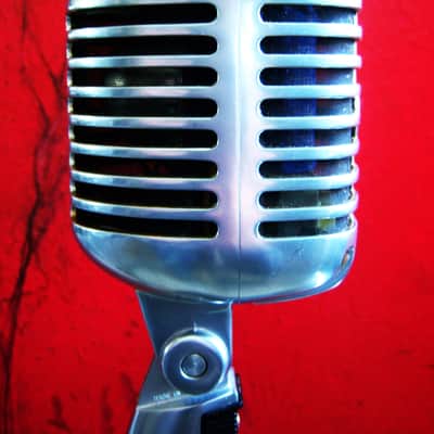 Vintage 1960 Shure 55SW dynamic cardioid microphone multi Z w accessories Elvis 55 55S 556S PE55 image 15