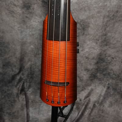NS Design NXT4 Left-Handed Electric Double Bass - Satin Sunburst image 7
