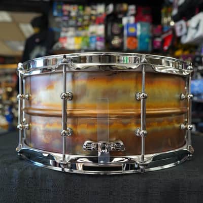 Ludwig 6.5x14" Raw Bronze Snare Drum w/ Tube Lugs image 3