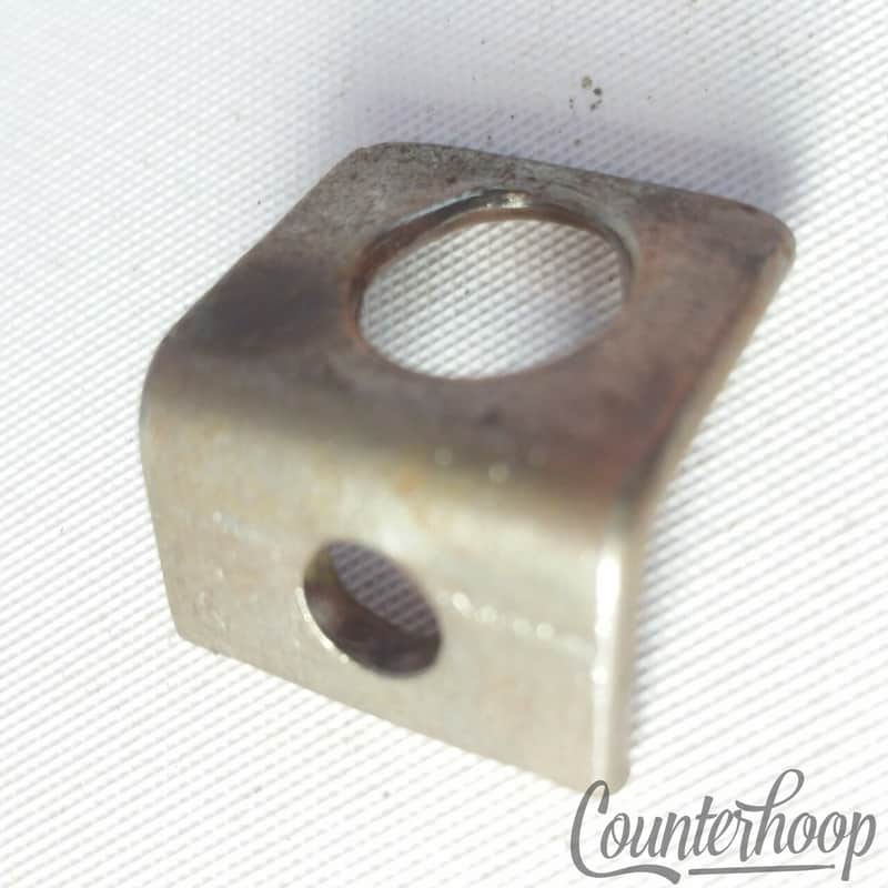 Early American Marching Snare Drum Carrying Hook Harness Tension Rod Clip Nickel image 1
