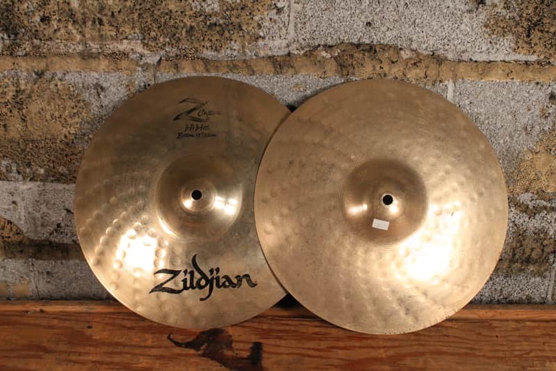 Zildjian Z Custom 13" Hi Hats (Pair) Brilliant image 1