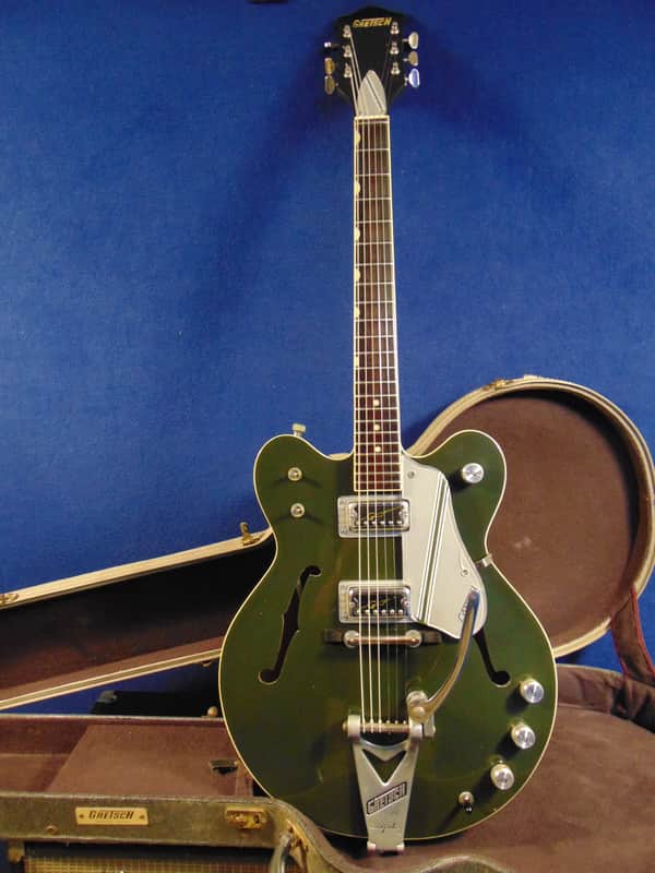 ギター gretsch rally 6104 1960s gibson fender Vintage 1968 Gretsch Rally 6104 Green | The Canadian Guitar Forum