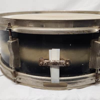 Vintage Early 1960s Pre Serial Ludwig Blue Silver Duco Pioneer Snare Drum 5x14 image 7