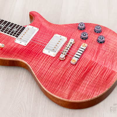 2023 Paul Reed Smith Wood Library McCarty 594 Singlecut 10 Top Bonnie Pink w/ Brazilian Board, Case & Tags image 8