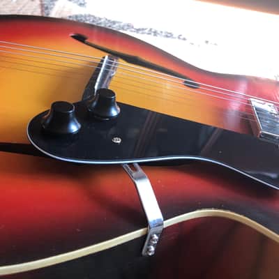 ‘81 Orfeus Gypson vintage Jazz hollowbody guitar image 3