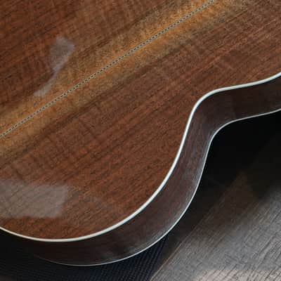 Santa Cruz "F" Custom Walnut Acoustic Guitar Natural + OHSC image 16