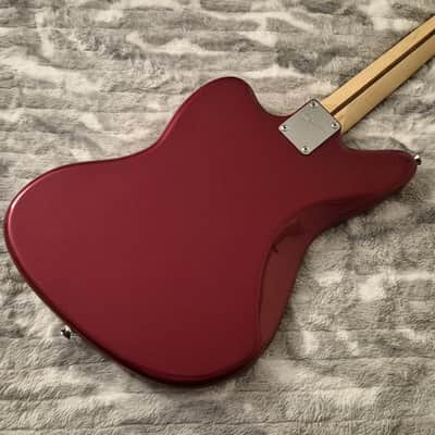 Squier Vintage Modified Jaguar Bass Special SS - 30" Short Scale - Candy Apple Red - 2018 - Black Headstock - 4-String - Fender Gig Bag image 9