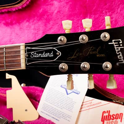 Gibson Les Paul Standard Pré HIstoric Custom Shop 1990 - Trans Amber image 3