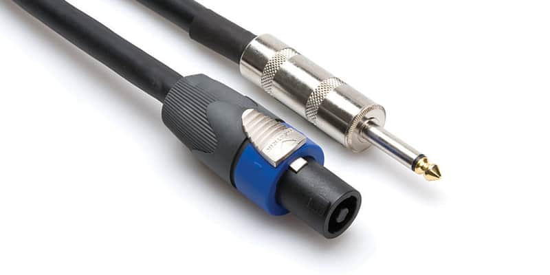 Hosa SKT-410Q Speaker Cable Speakon - 1/4"" TS 10ft image 1