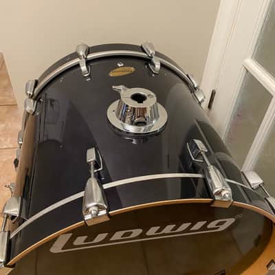 Ludwig Accent CS Custom Bass Drum - Black image 7