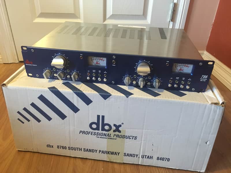 dbx 786 2-Channel Precision Mic Pre | Reverb