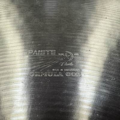 20" Paiste Formula 602 Thin Crash 2096gr (VIDEO) image 2