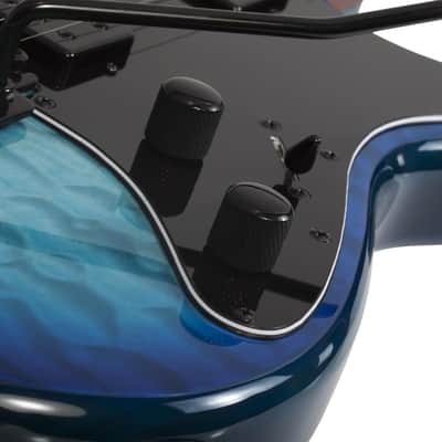 Schecter Traditional Pro Transparent Blue Burst image 10
