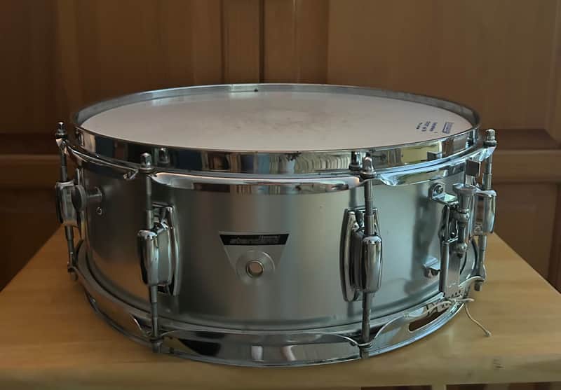 1970s Ludwig S-101 Standard 5x14" Aluminum Snare Drum image 1