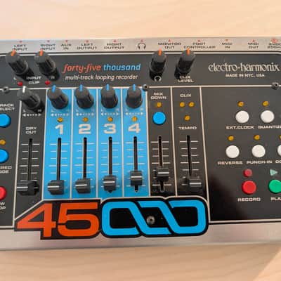 Electro-Harmonix 45000 Stereo Multi-Track Looper with Foot Controller image 1