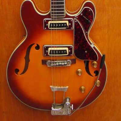 Aria Diamond / Conrad 1202T Hollowbody 1967 Sunburst image 2